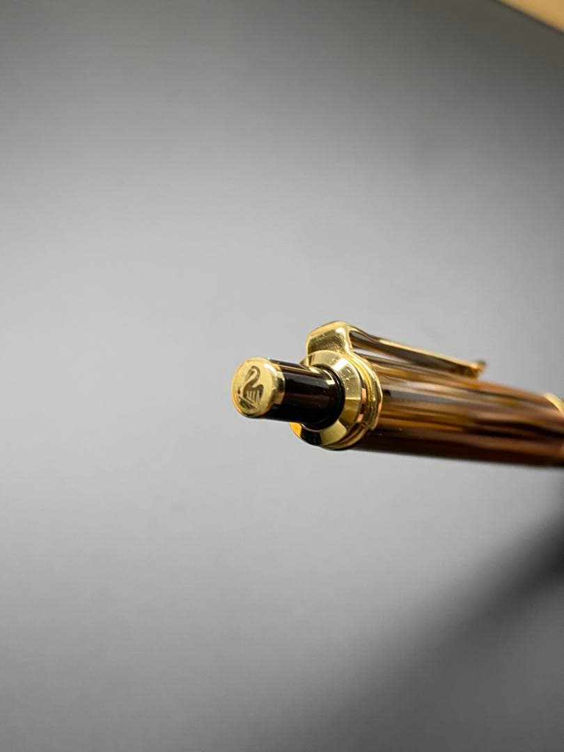 ペリカン　スーべレーン　K405 　ボールペン　茶縞 Pelikan