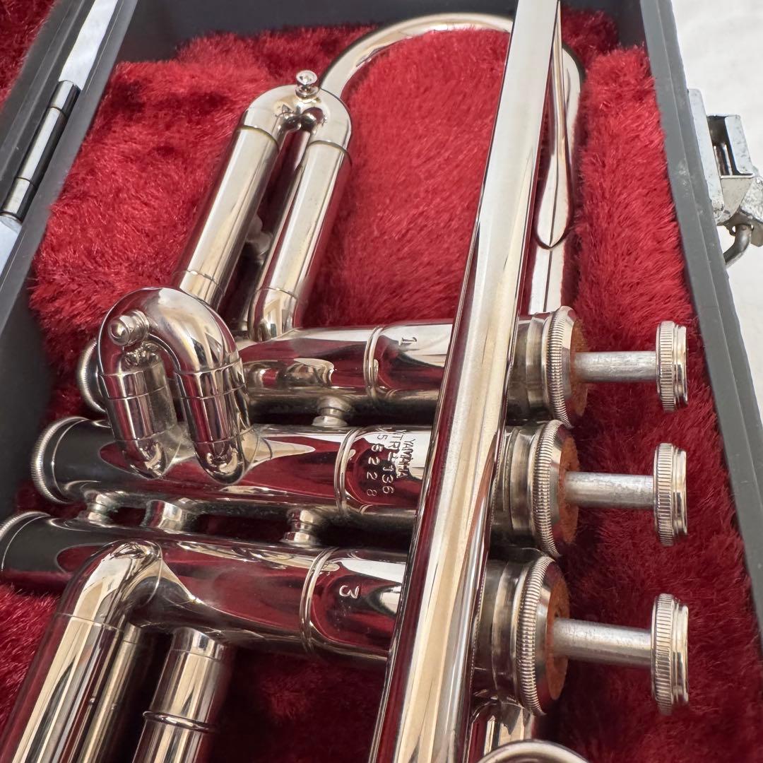 YAMAHA ヤマハ トランペット YTR-136 管楽器 ケース マウスピース