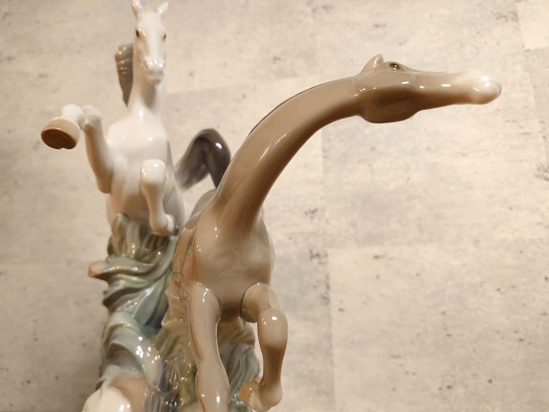 【極美品】【完売品】リヤドロ　駆ける馬　LLADRO