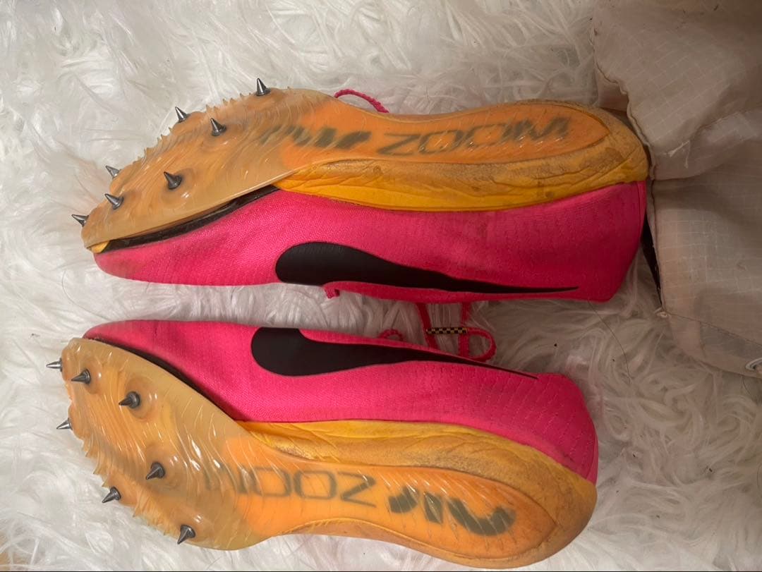 Nike Zoom マックスフライ スパイクシューズ ピンク 26.5
