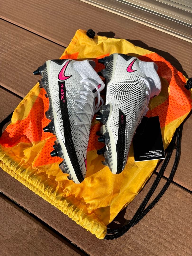 Nike Phantom GT2 ホワイト/ピンク 取替式