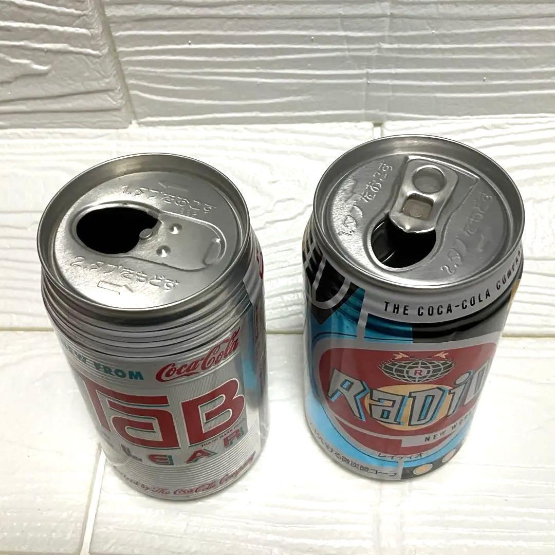 空缶）TAB CLEARタブクリア　RADIO レディオ　初期型　セット