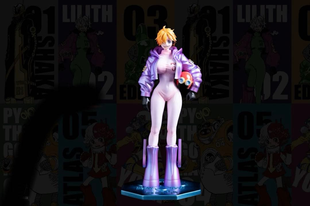 ワンピース 7人セット Dr.ベガパンク フィギュア ガレージキット