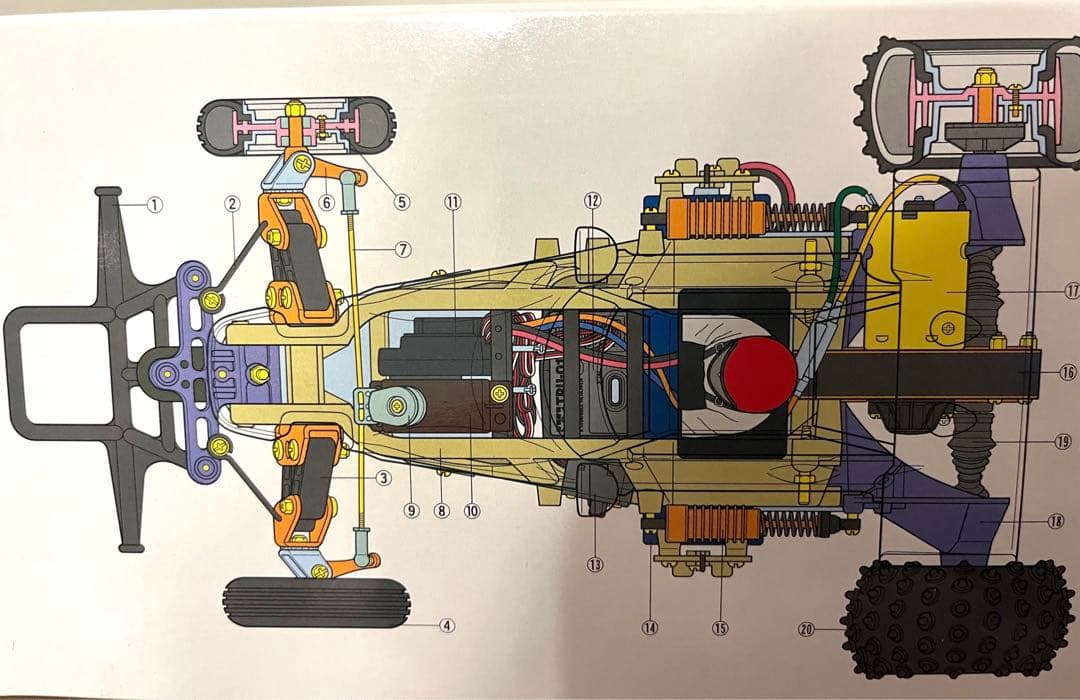 タミヤ　TAMIYA 1/10 電動RCカーシリーズ マイティフロッグ