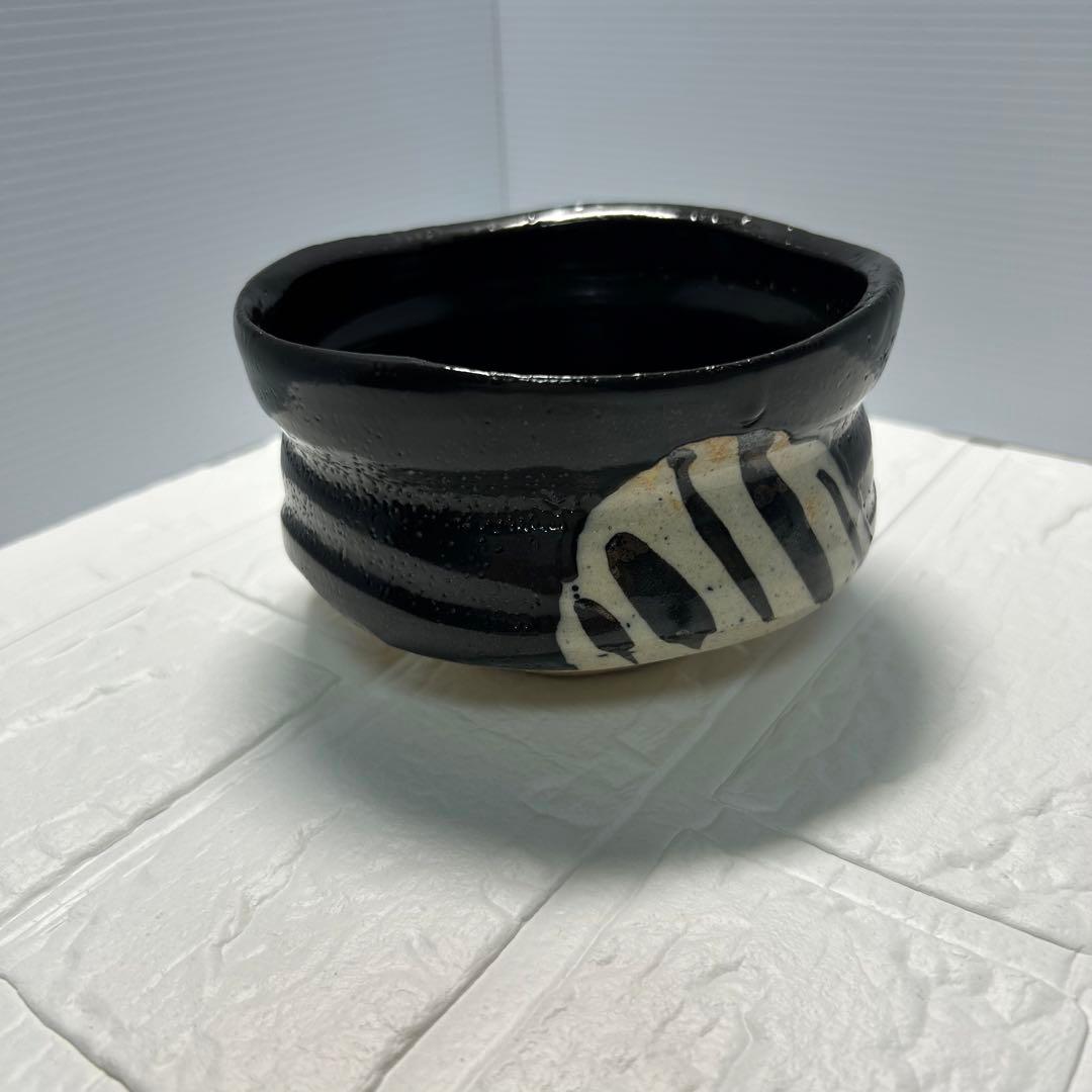 佐藤重造　黒織部　茶道