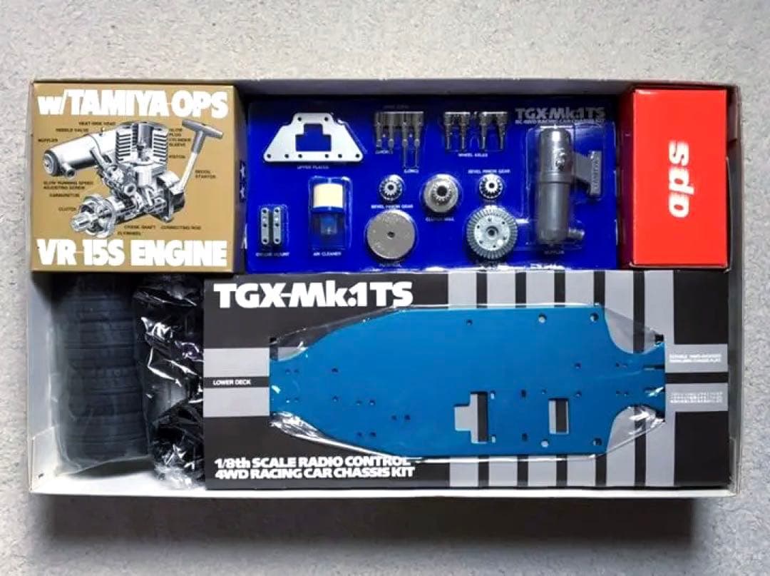 ヴィンテージ 当時モノ 絶版 タミヤ エンジン RC TGX-Mk.1 TS