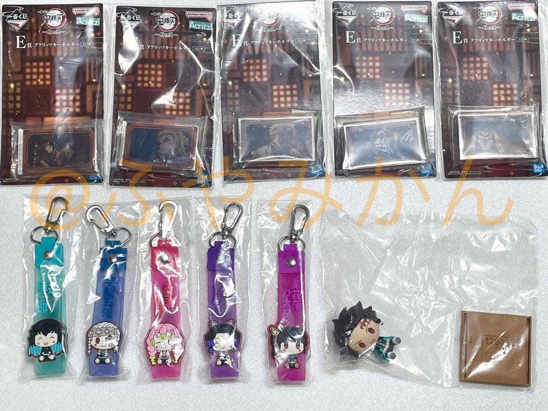 鬼滅の刃 一番くじ B、C賞 童磨 フィギュア+下位賞11点