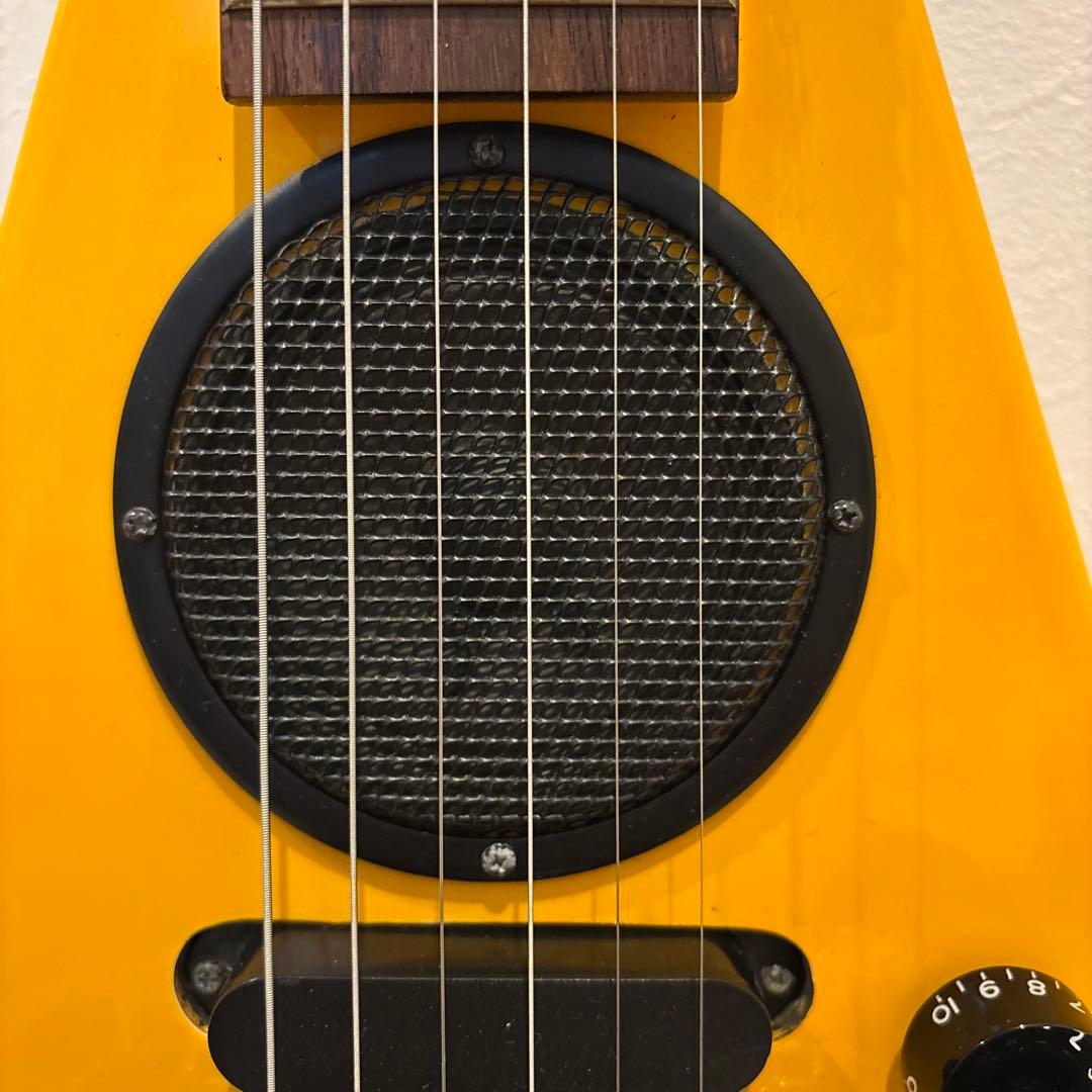 【美品】ミニフライングVエレキギターK- garage