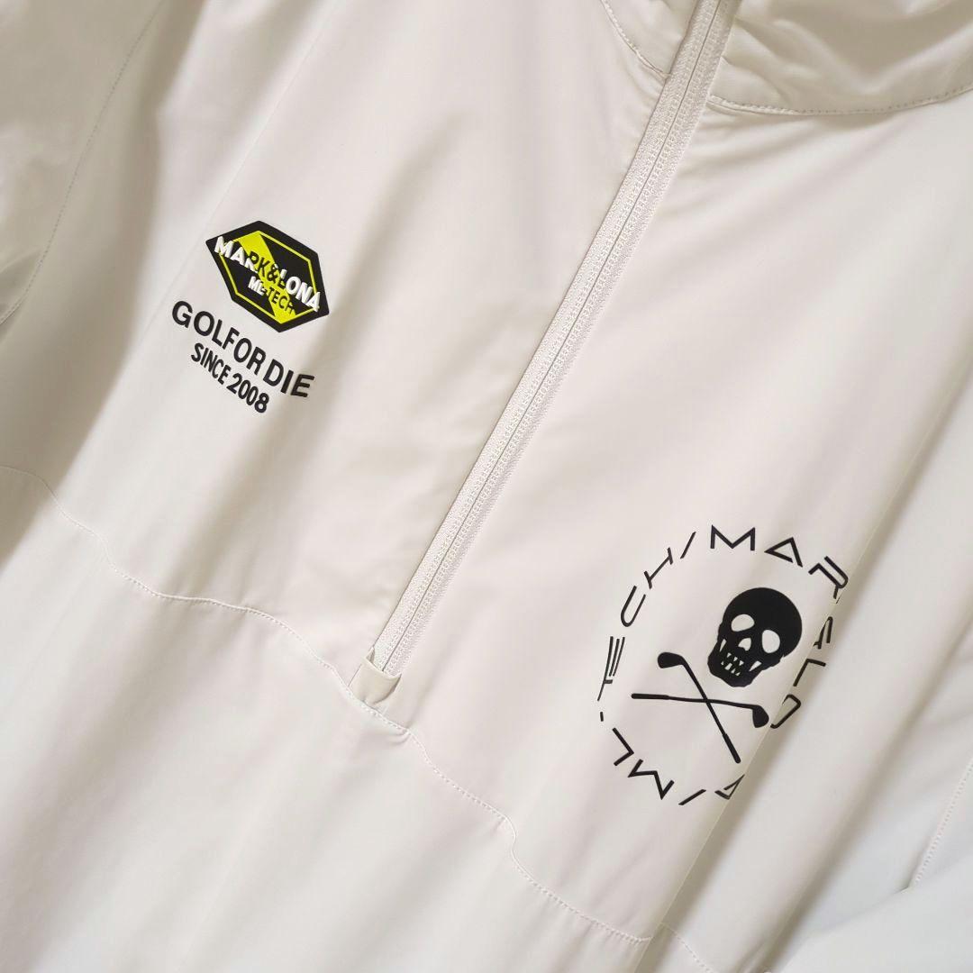 ★美品★2024年モデル MARK&LONA ハーフジップ　サイズ　50