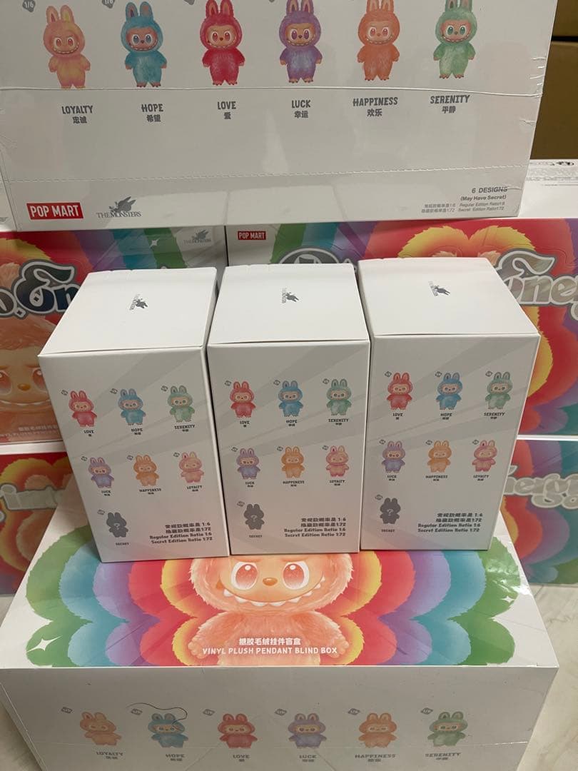 【正規品・完全未開封】Labubu Big into Energy ３個