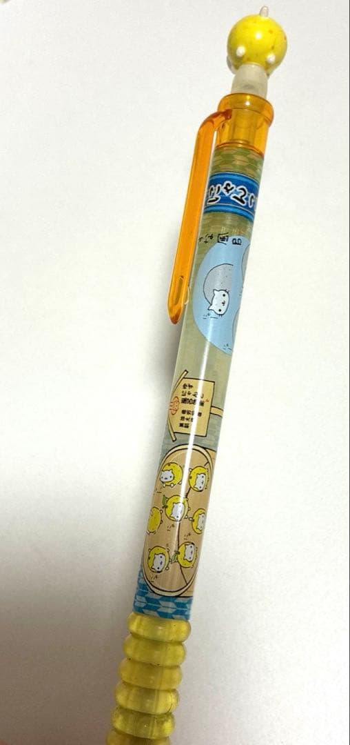 猫キャラクター付きシャープペンシル　にゃんやんにゃんこ　レア　レトロ