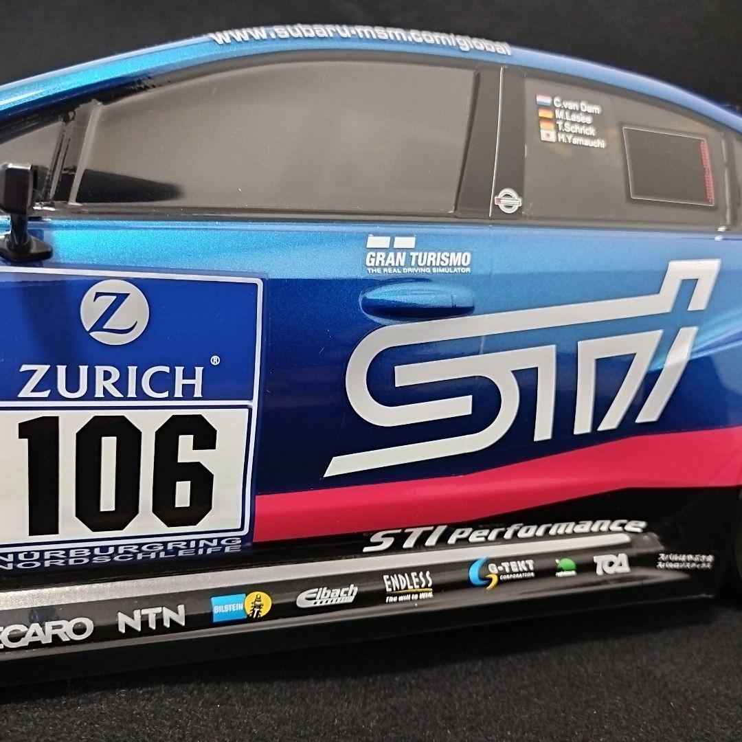 タミヤ 1/10 RCカー SUBARU WRX STI NBR チャレンジ