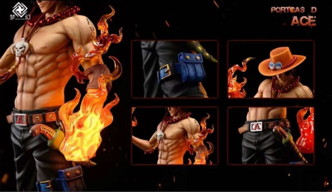 【ワンピース】エース 超特大ガレージキットフィギュア70cm！ONE PIECE