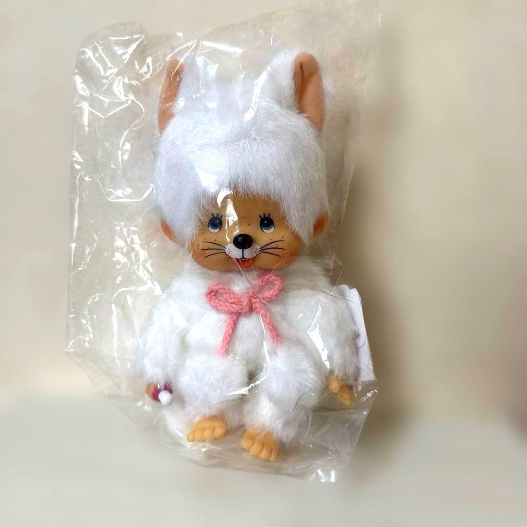 レア　EU モンチッチ　ホワイトキャット　白い猫　white cat 海外限定