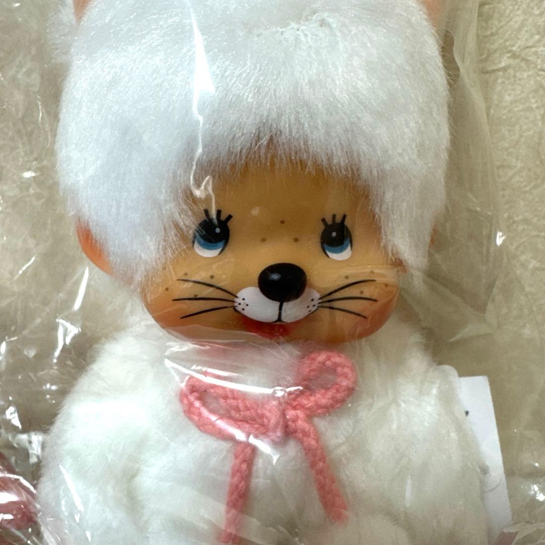 レア　EU モンチッチ　ホワイトキャット　白い猫　white cat 海外限定