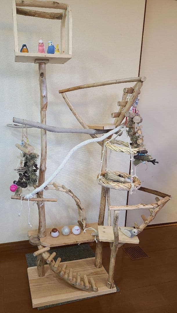 y4gesページ＊　バードアスレチック　ハンドメイド　流木