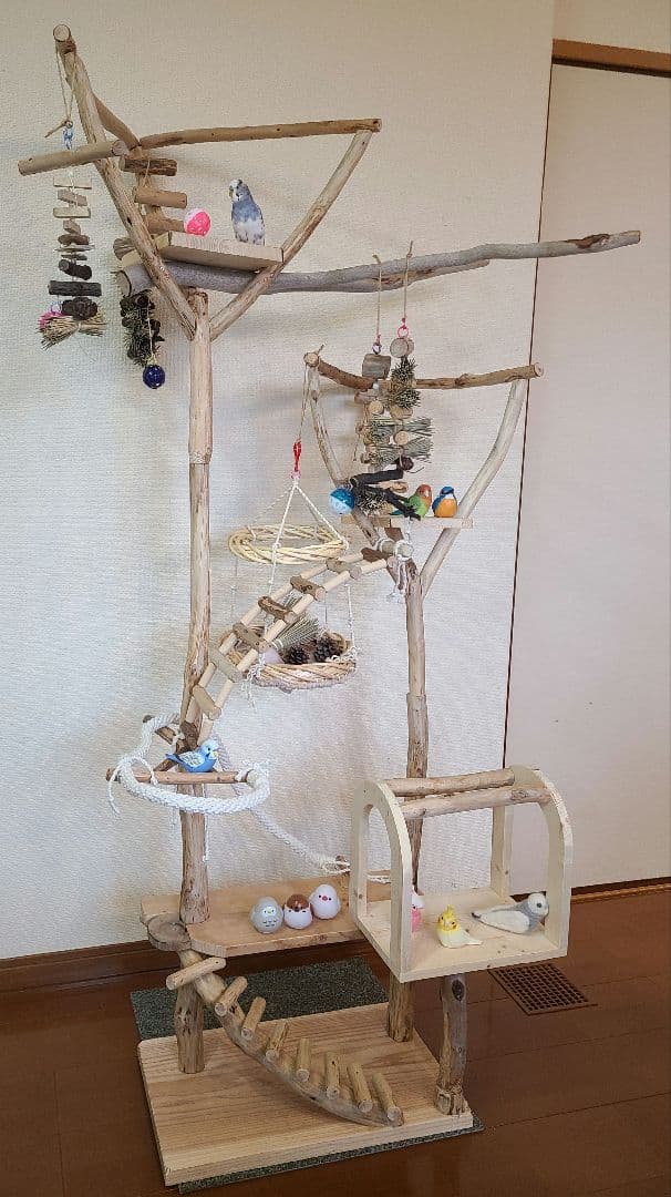 y4gesページ＊　バードアスレチック　ハンドメイド　流木