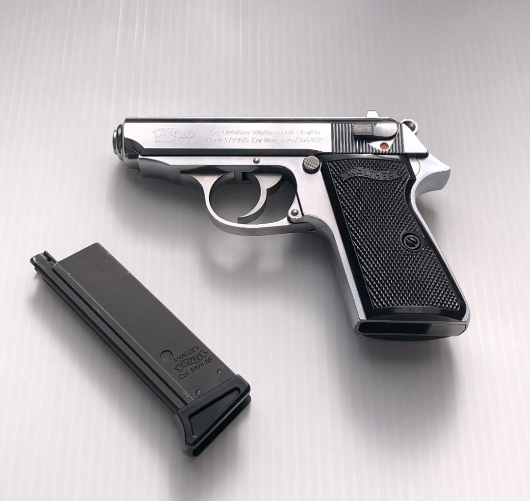 【美品】マルゼン　ワルサーPPK/sGBB　ムービープロップ　動作確認済み