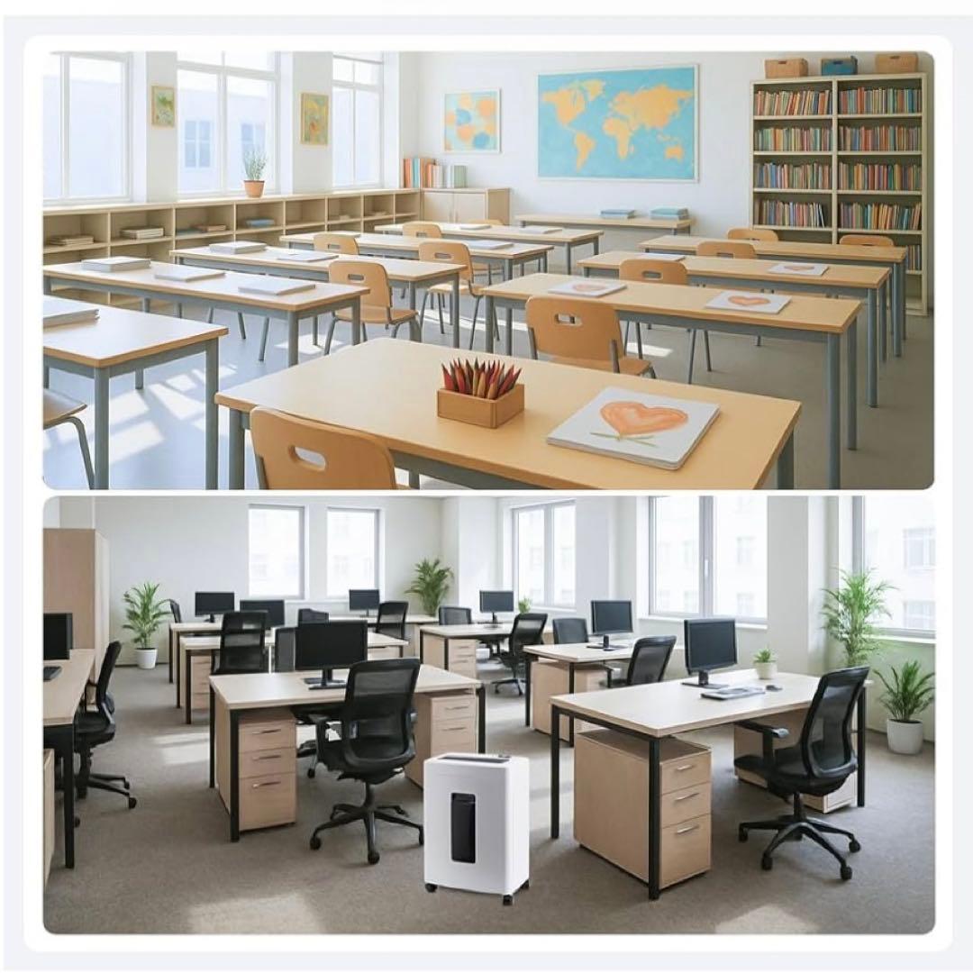 シュレッダー 電動 家庭用 静音: 業務用 マイクロカット