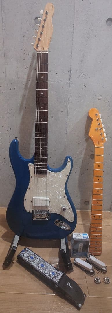 ハ*キ様 コンポーネントギター ストラトキャスタータイプ ハイゲインカスタム +
