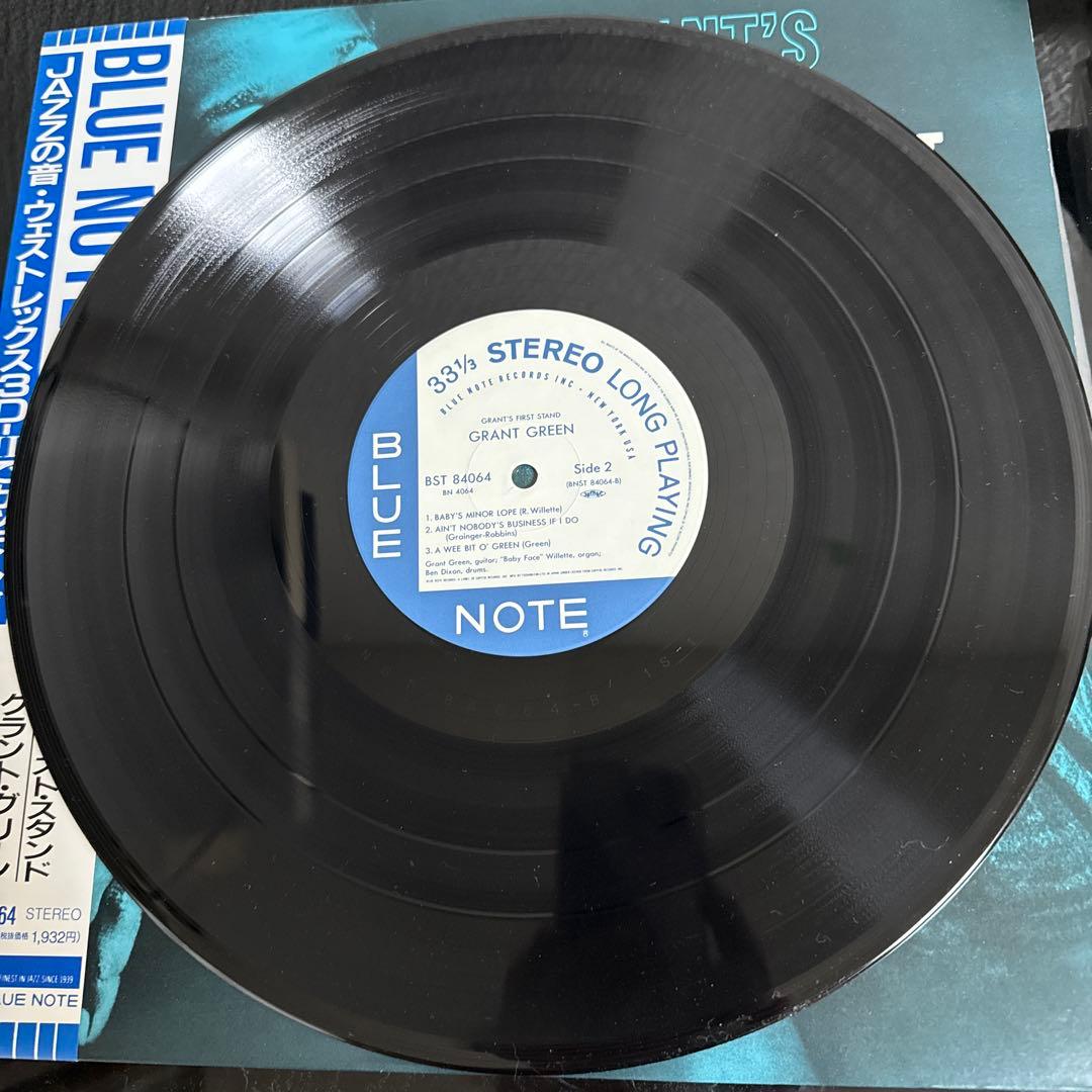 LP12in国内盤BST-84064グラントグリーン/グランツファーストスタンド