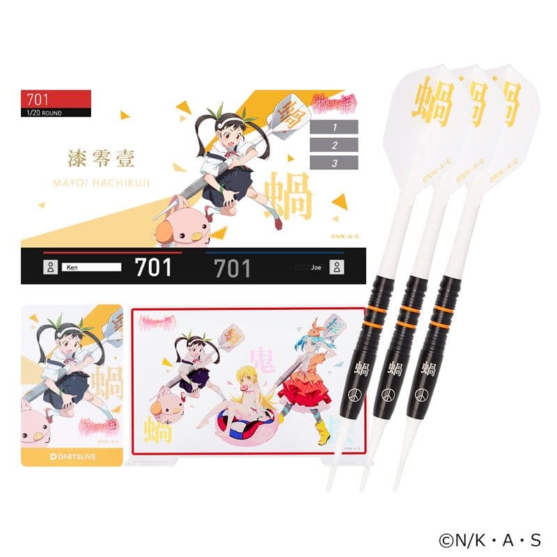DARTSLIVE 物語シリーズ ダーツセット 3セット コンプリートカードなし