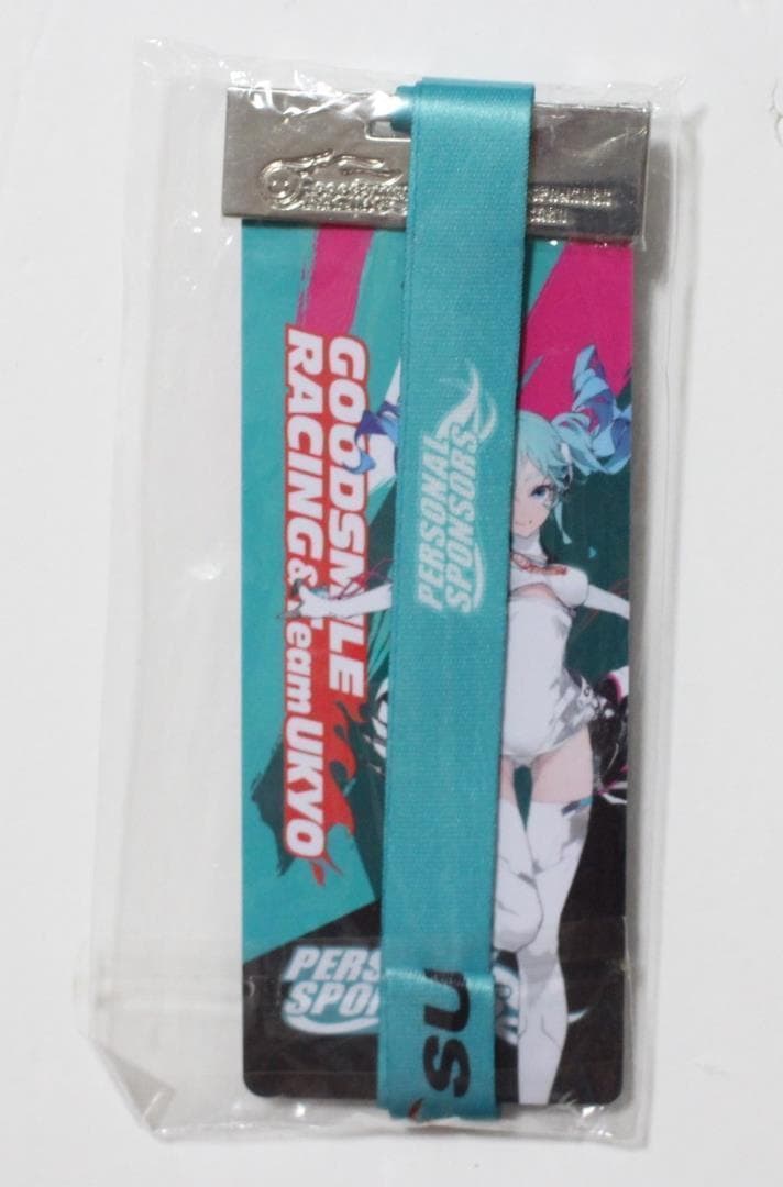 初音ミク グッドスマイルレーシング チケットホルダー+スポンサーカード セット