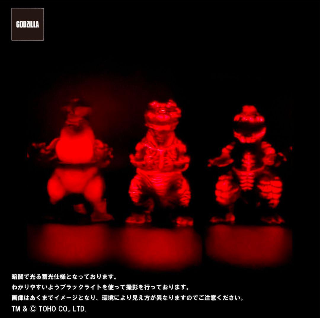 GVA バーニンググロー3体セット(ピコピコ) GODZILLA ゴジラ a