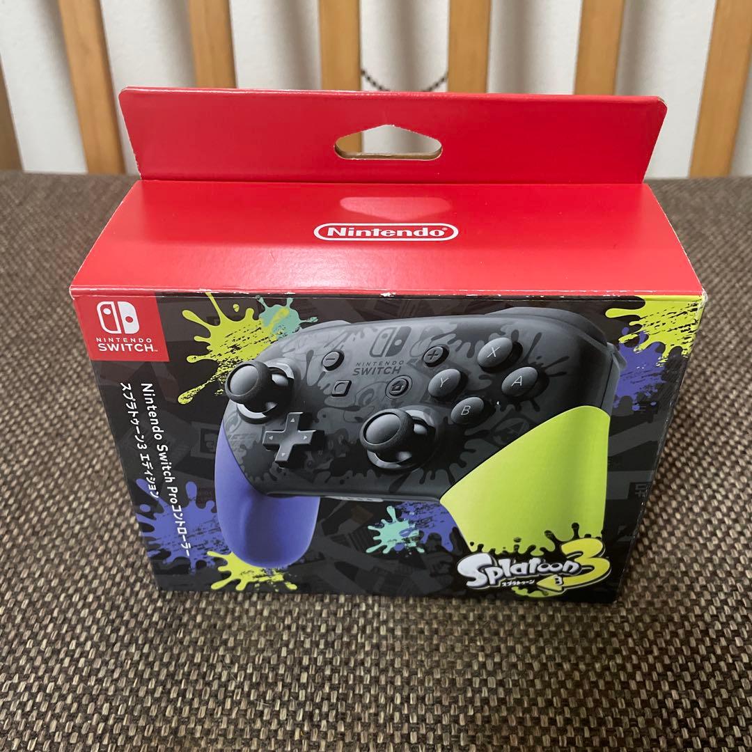 Nintendo Switch LITE コーラルとスプラトゥーン3プロコン