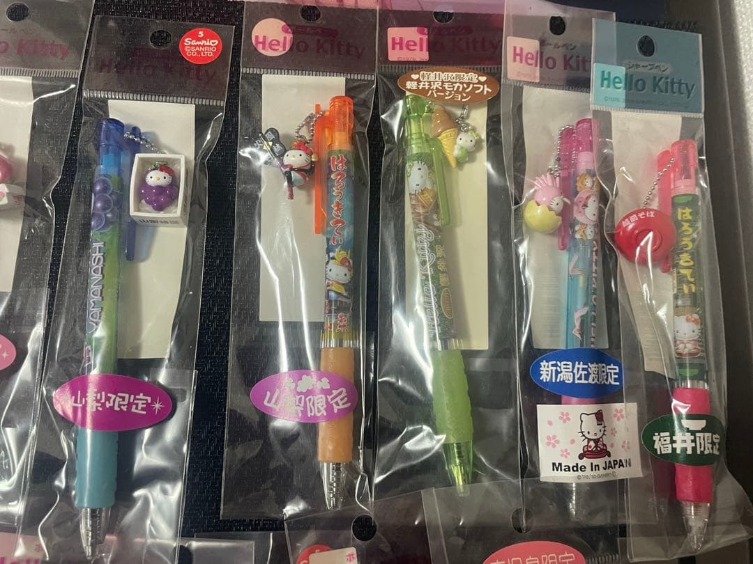 ハローキティ ご当地 ボールペン シャーペン セット まとめ 限定 レア