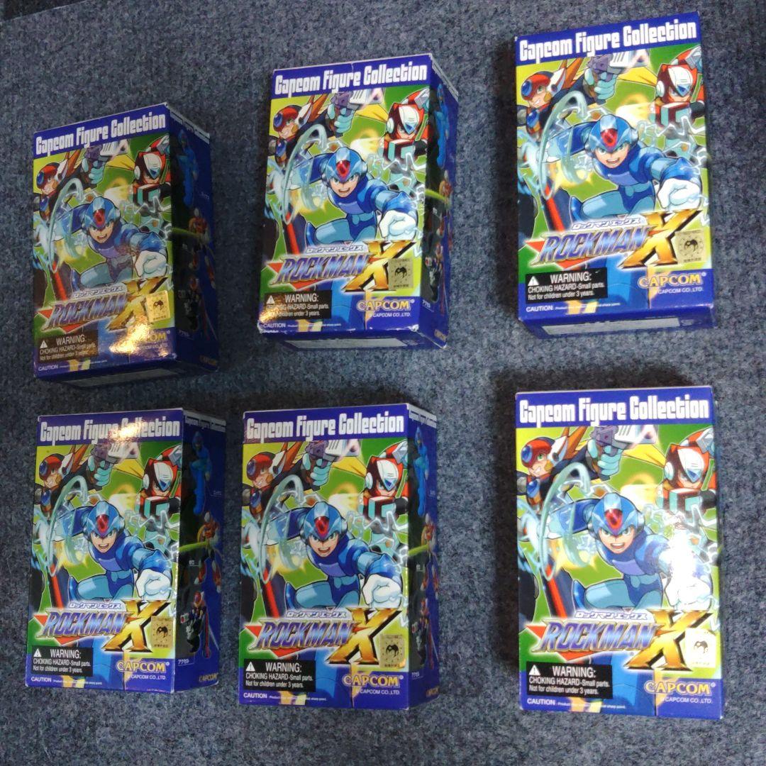 箱未開封品 ロックマンX　カプコンフィギュアコレクション