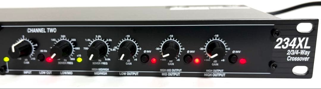 dbx 234XL クロスオーバー チャンネルデバイダー DBX234XLV