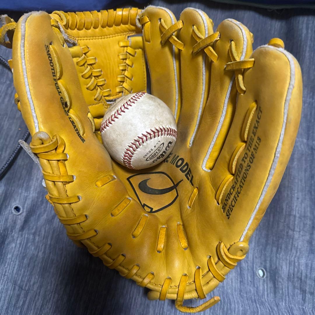 SIGNATURE MODEL 軟式グローブ イエロー松坂大輔モデル