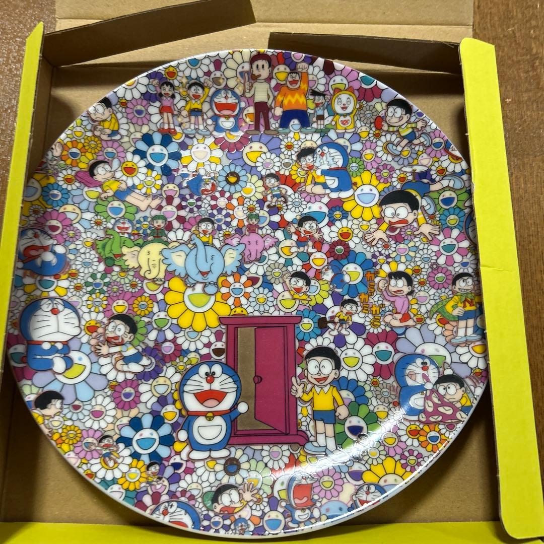 値下げ‼️村上隆✖️ドラえもんプレート　新品　箱付き