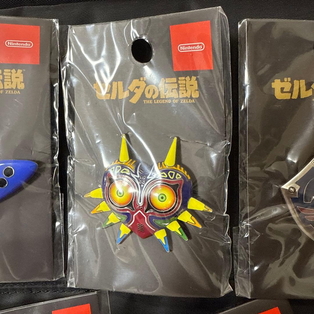 ゼルダの伝説 メタルピンバッジセット