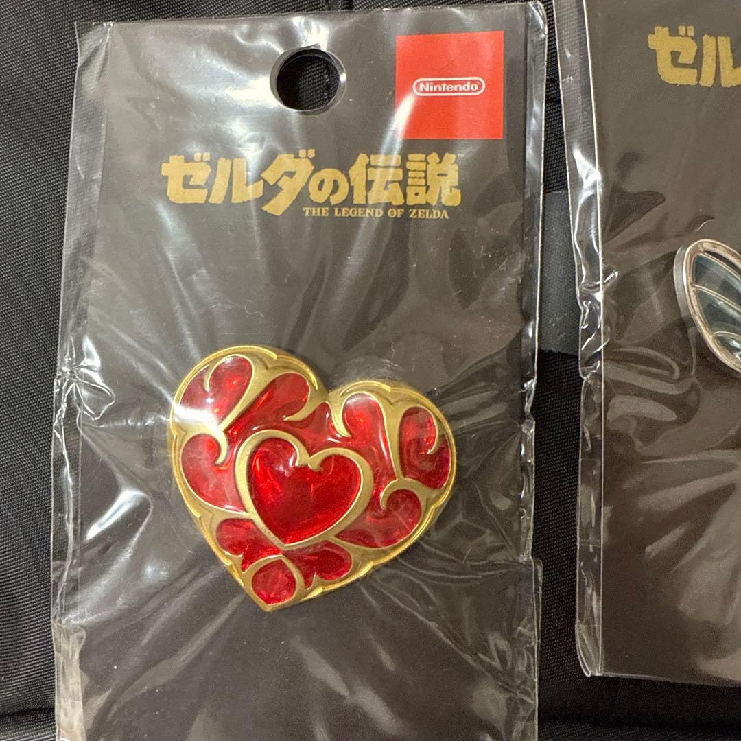 ゼルダの伝説 メタルピンバッジセット