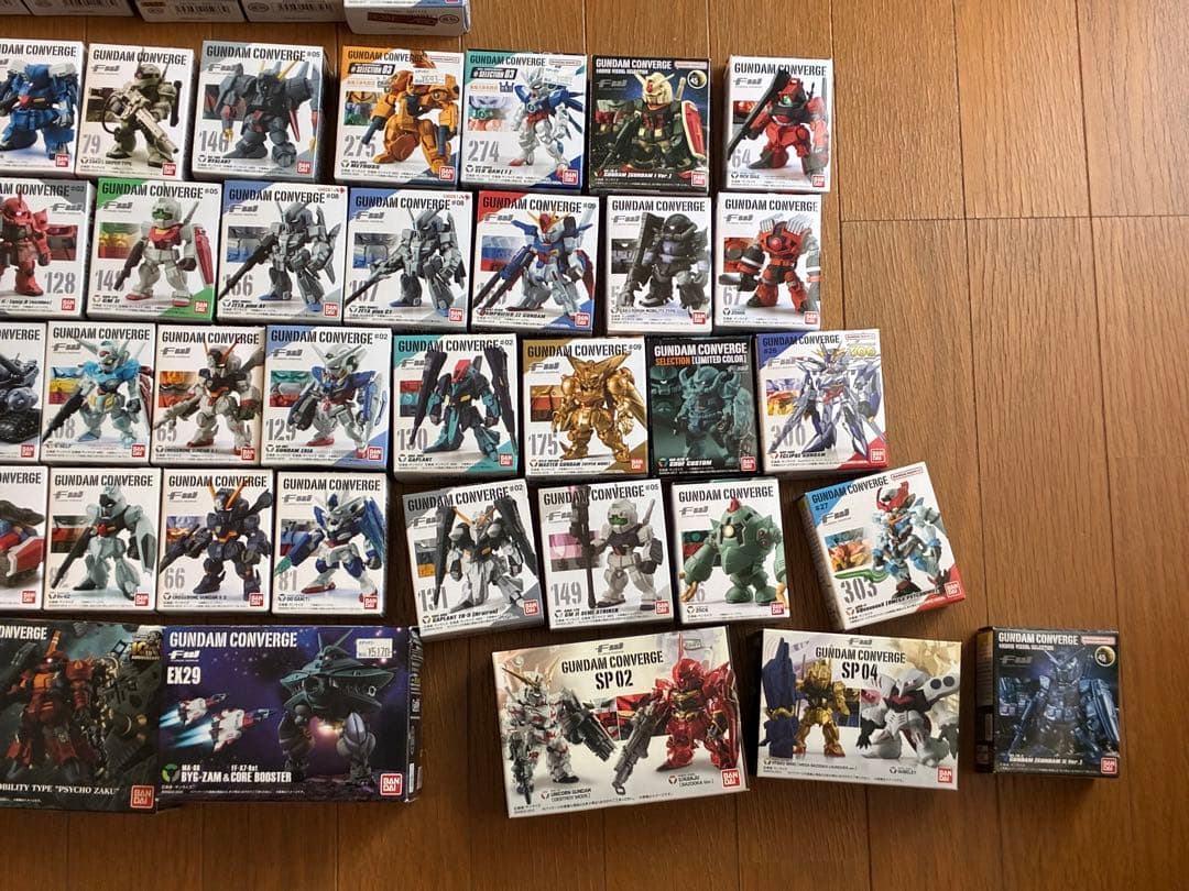 d*9様 Gundam Converge 未開封モデル多数セット