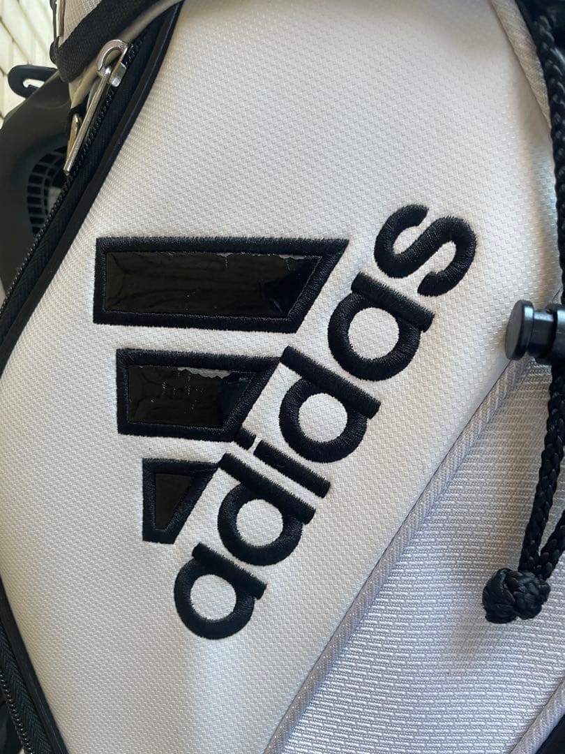 【-1000円値下げ中】早い者勝ちadidasキャディバッグ送料込／即郵送可能