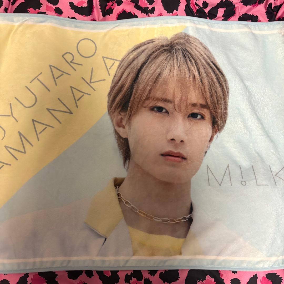 M!LK 山中柔太朗 ブランケット KissPlan キセコイ ヘアバンド付き
