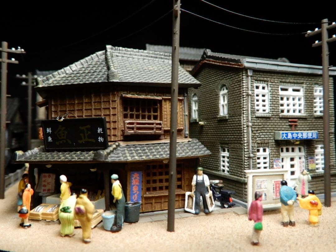 『昭和の街並み』1/150ジオラマ