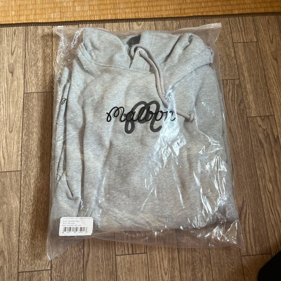 BEAMS GOLF × MALBON GOLF / センターロゴ フーディー