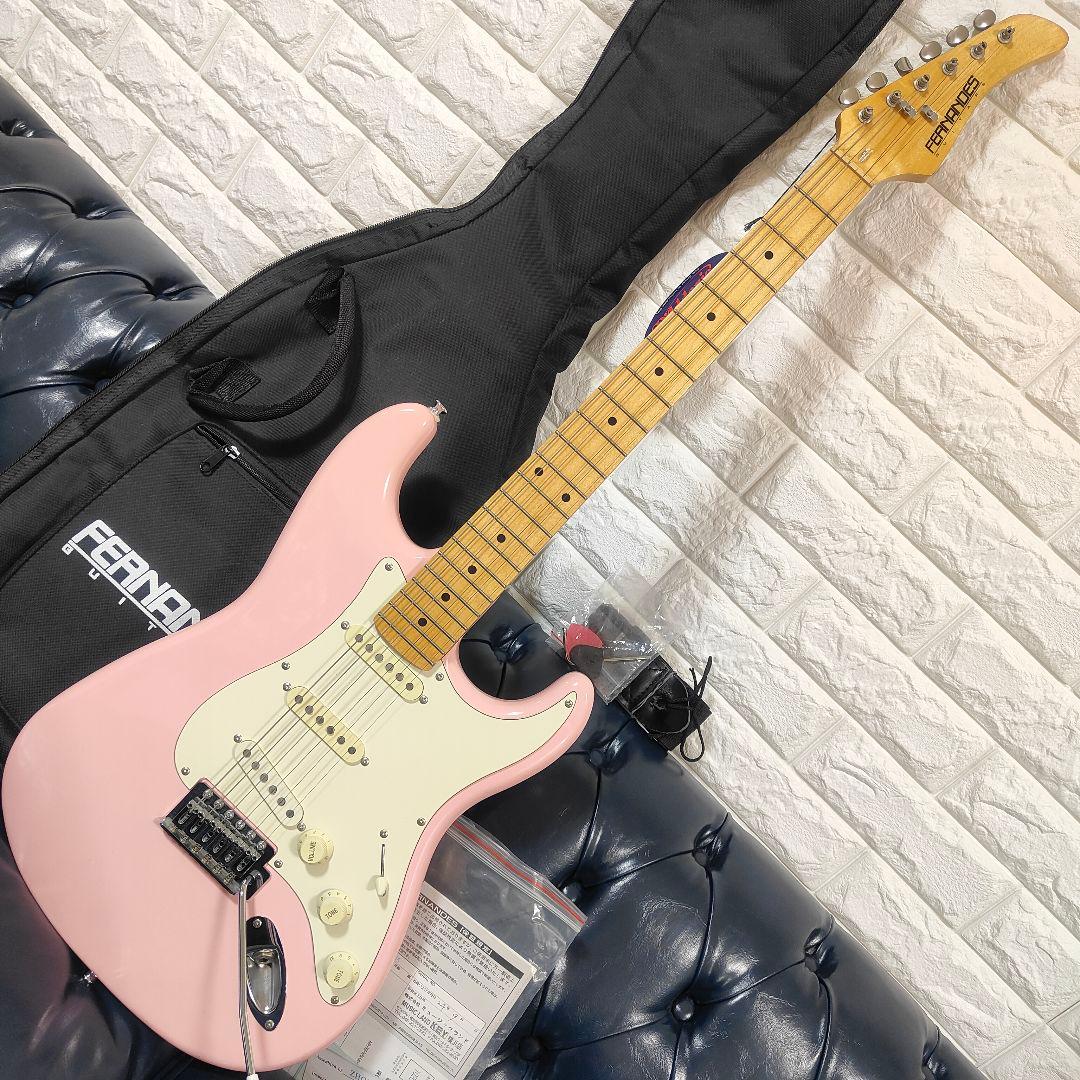 ​【良品】Fernandes LE-1Z ストラトキャスター ピンク レアカラー