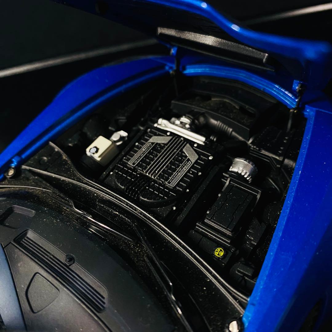 AUTOart 1/18 シボレー コルベット (C7) Z06 (ブルー)