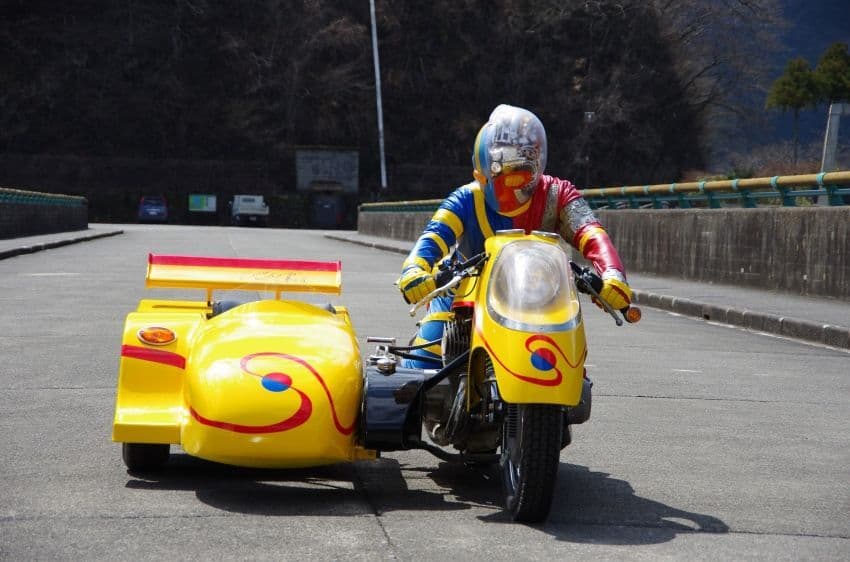 1/12オークス人造人間キカイダー「サイドマシーン」カワサキ　マッハIII