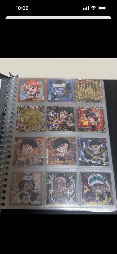 ワンピース ウエハースシール LOG1〜7 限定　フルコンプ