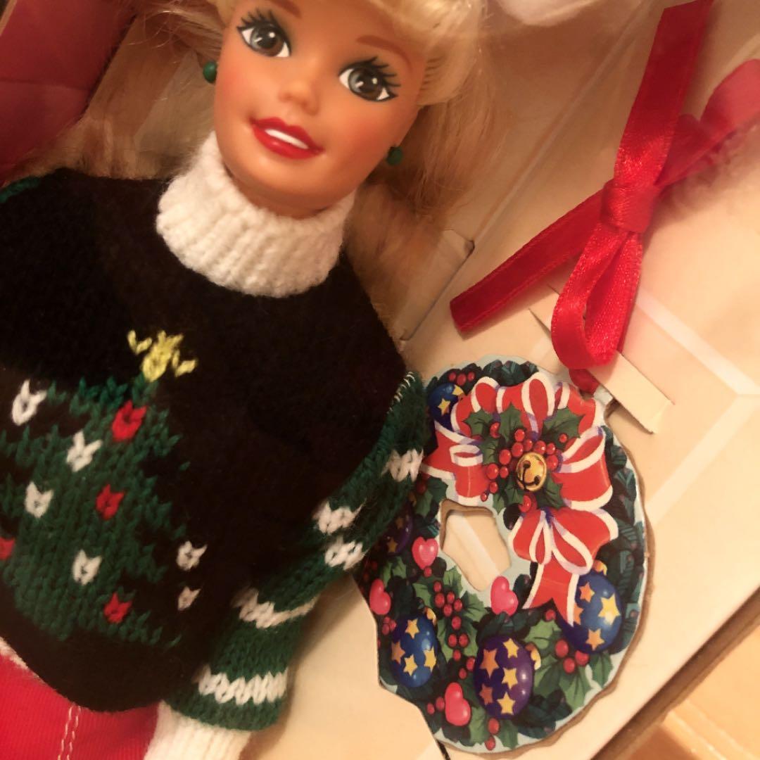 ヴィンテージ バービー人形　クリスマス　ホリディ