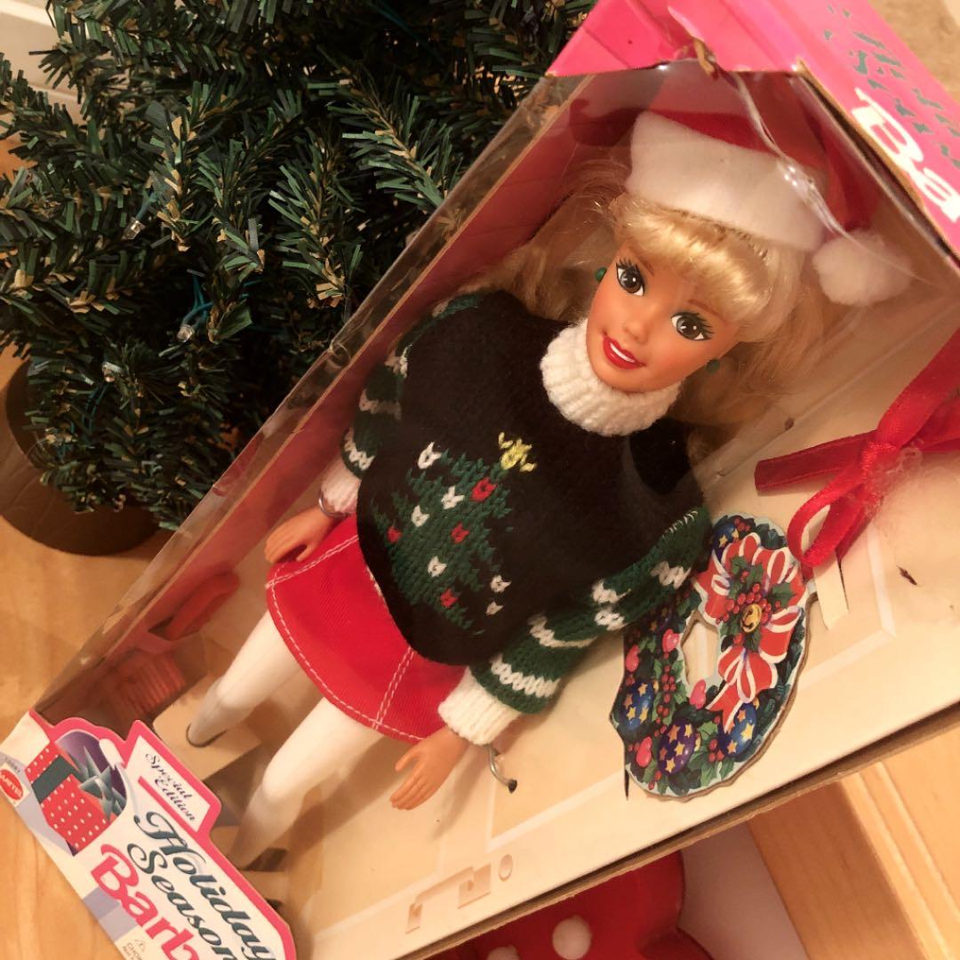 ヴィンテージ バービー人形　クリスマス　ホリディ