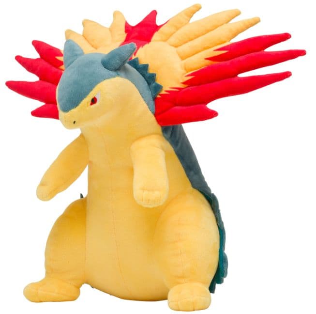 ポケモン　ぬいぐるみ　バクフーン　アクション　可動式　202307092042