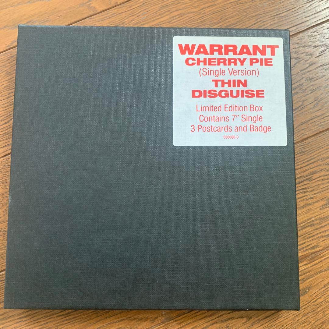 WARRANT CHERRY PIE 限定Box サイン入り　貴重品