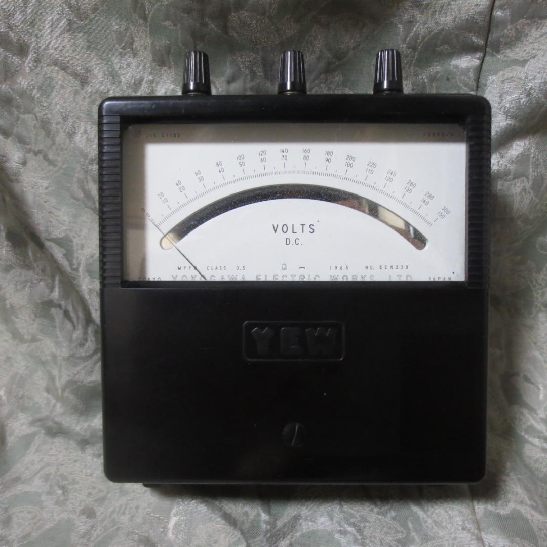 横河電機 電圧計◆YEW　YOKOGAWA ELECTRIC　S-8266P◆9